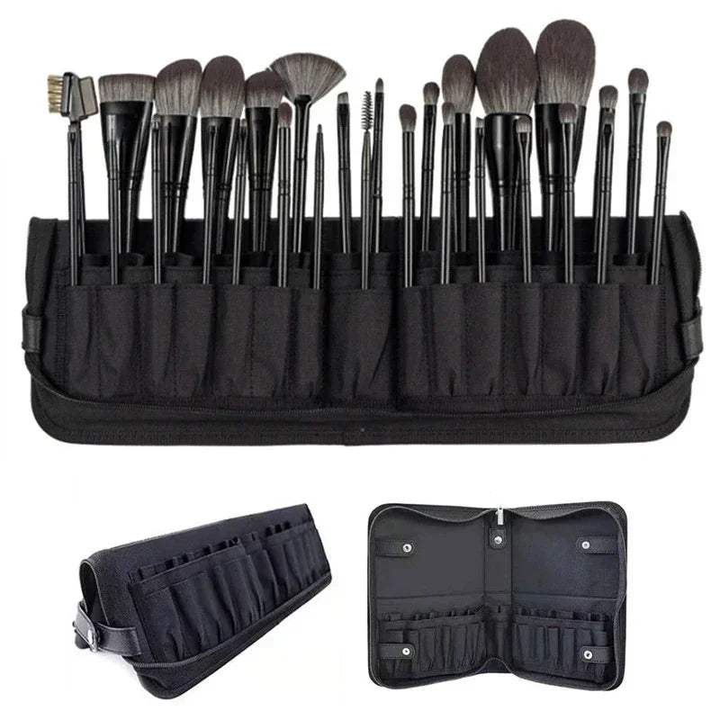 Foldable Makeup Brush Bag – 29/23 Hole Travel Organizer Makeup Brush Organizer P3