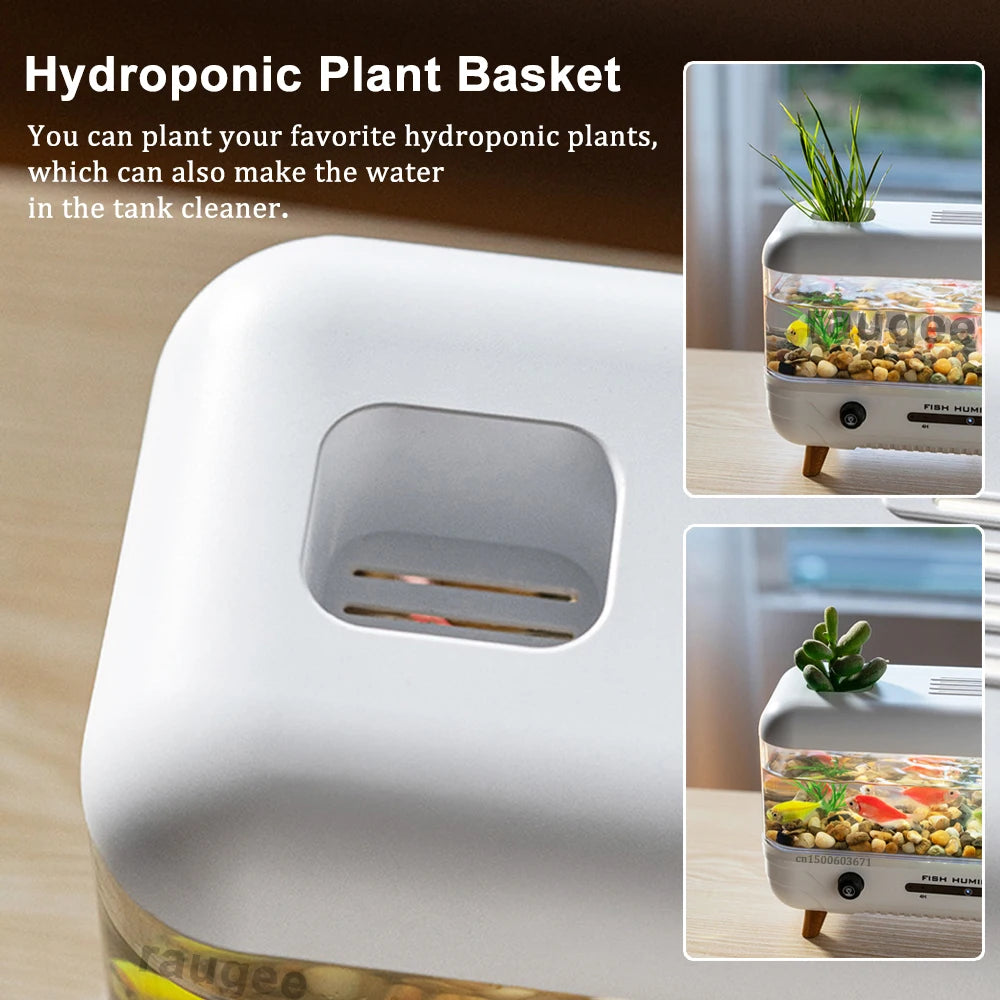 Fish Tank Aroma Humidifier & Essential Oil Diffuser with Light Aromatherapy Humidifier P3