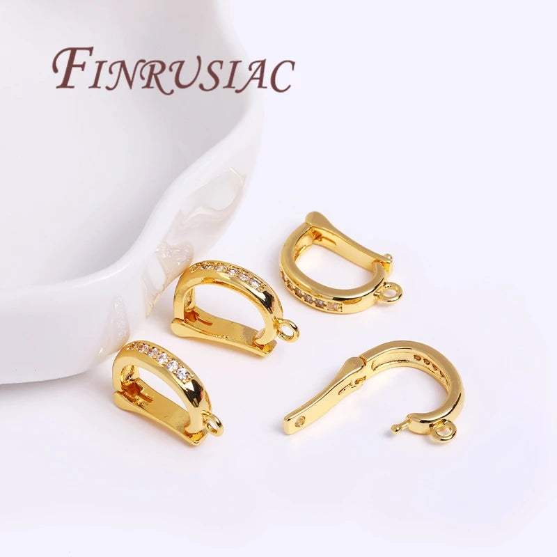 18K Gold Plated Charm Bail Spacer Beads – DIY Jewelry Findings Jewelry Making Findings P3