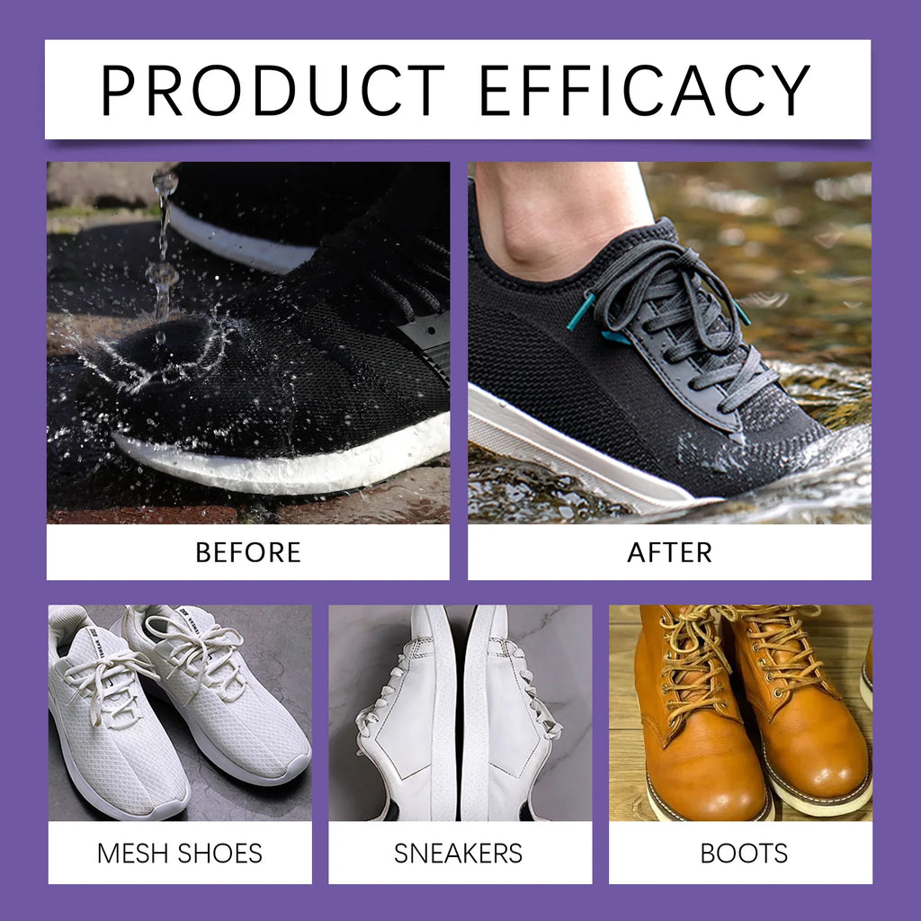 Nano Shoe Waterproof Spray 100ml – Water & Stain Repellent Shoe Protector Spray P3