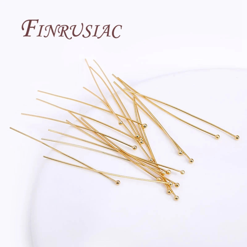 18K Gold Plated Crimp Beads, End Caps & Lobster Clasps Jewelry Findings P3