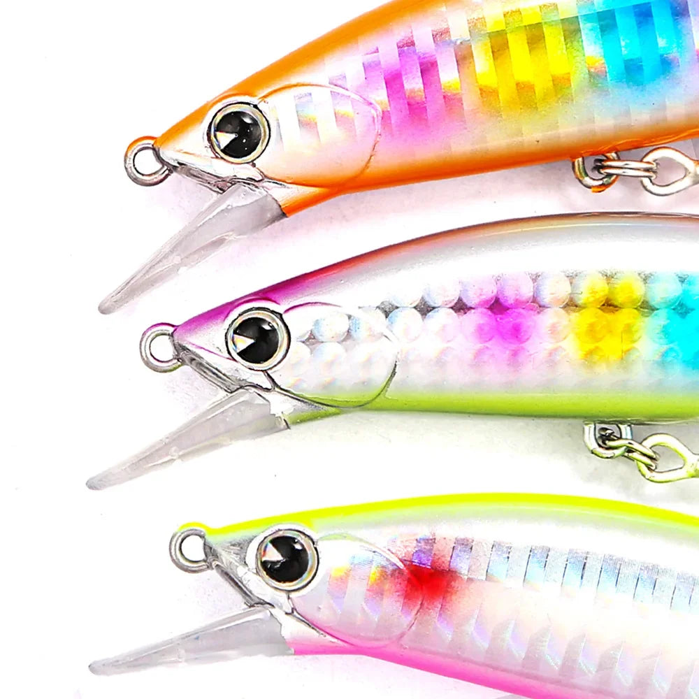 B&U Saltwater Sinking Minnow Jerkbait – Long-Cast Sea Bass Lure Saltwater Fishing Lure P3