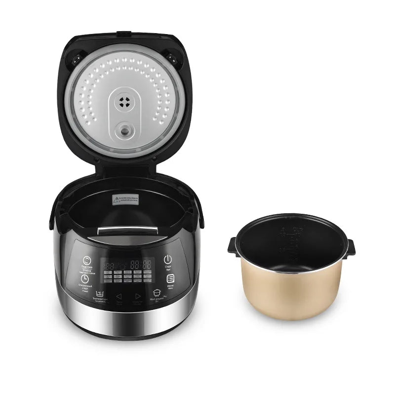 DUTRIEUX 5L Stainless Steel Rice Cooker – Timer & Non-Stick Electric Rice Cooker P3
