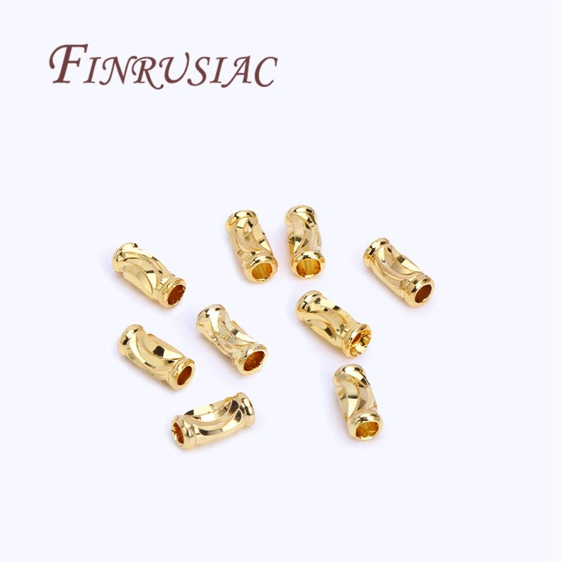 18K Gold Plated Spacer Beads – DIY Bracelet Jewelry Findings Jewelry Spacer Beads P3