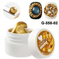 5g 3D Chrome Sculpting Gel – Gold & Silver UV Nail Builder Nail Builder Gel P3 G-558-02