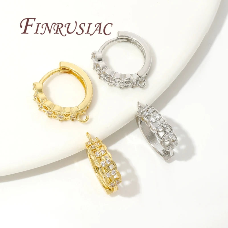 Rhodium Plated Earring Hooks & Clasps | DIY Jewelry Findings Earring Findings P3