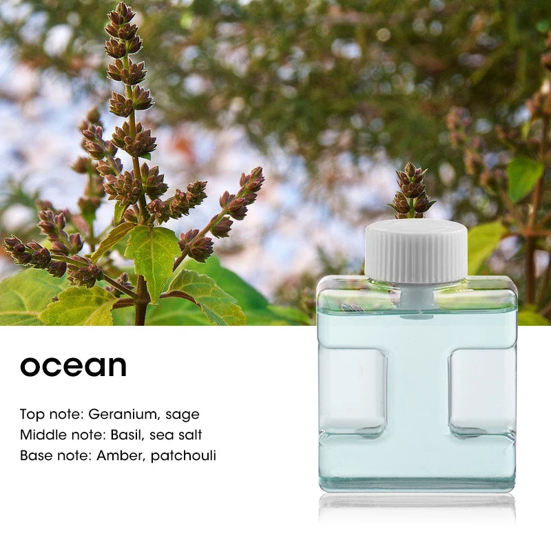 NOCCLILI 50ml Ultrasonic Essential Oil Aromatherapy Diffuser Essential Oil Diffuser P3 50ml Ocean Oil