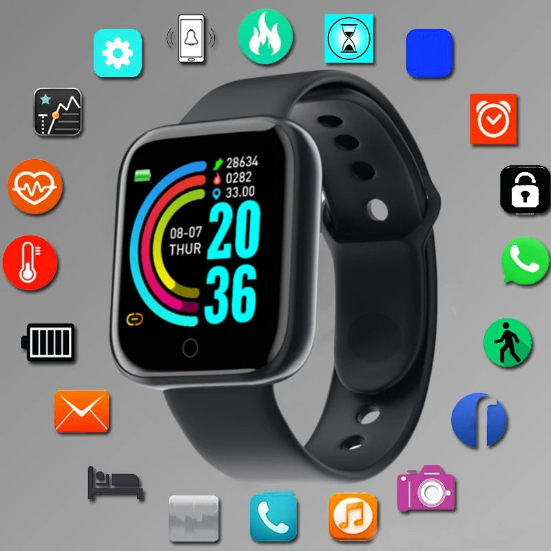 Smart Watch Fitness Tracker – Bluetooth Music & Heart Rate Monitor Bluetooth Smart Watch P3