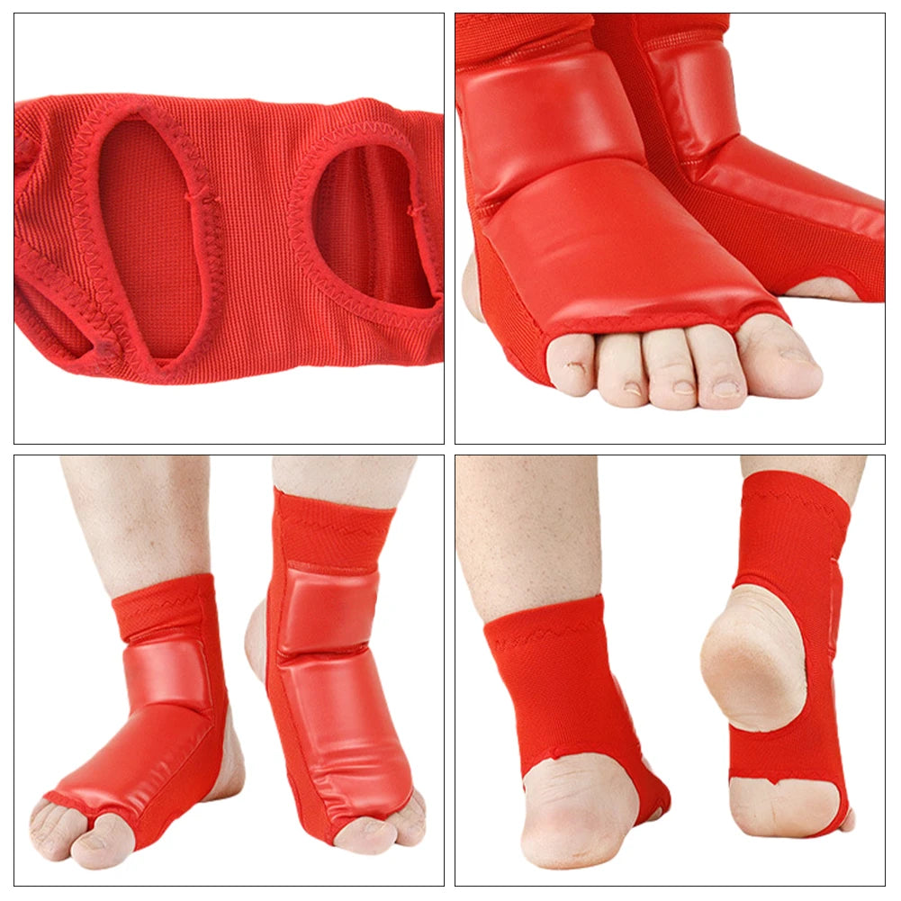 Karate Taekwondo Foot Guard – Instep & Ankle Protector Martial Arts Foot Guard P3