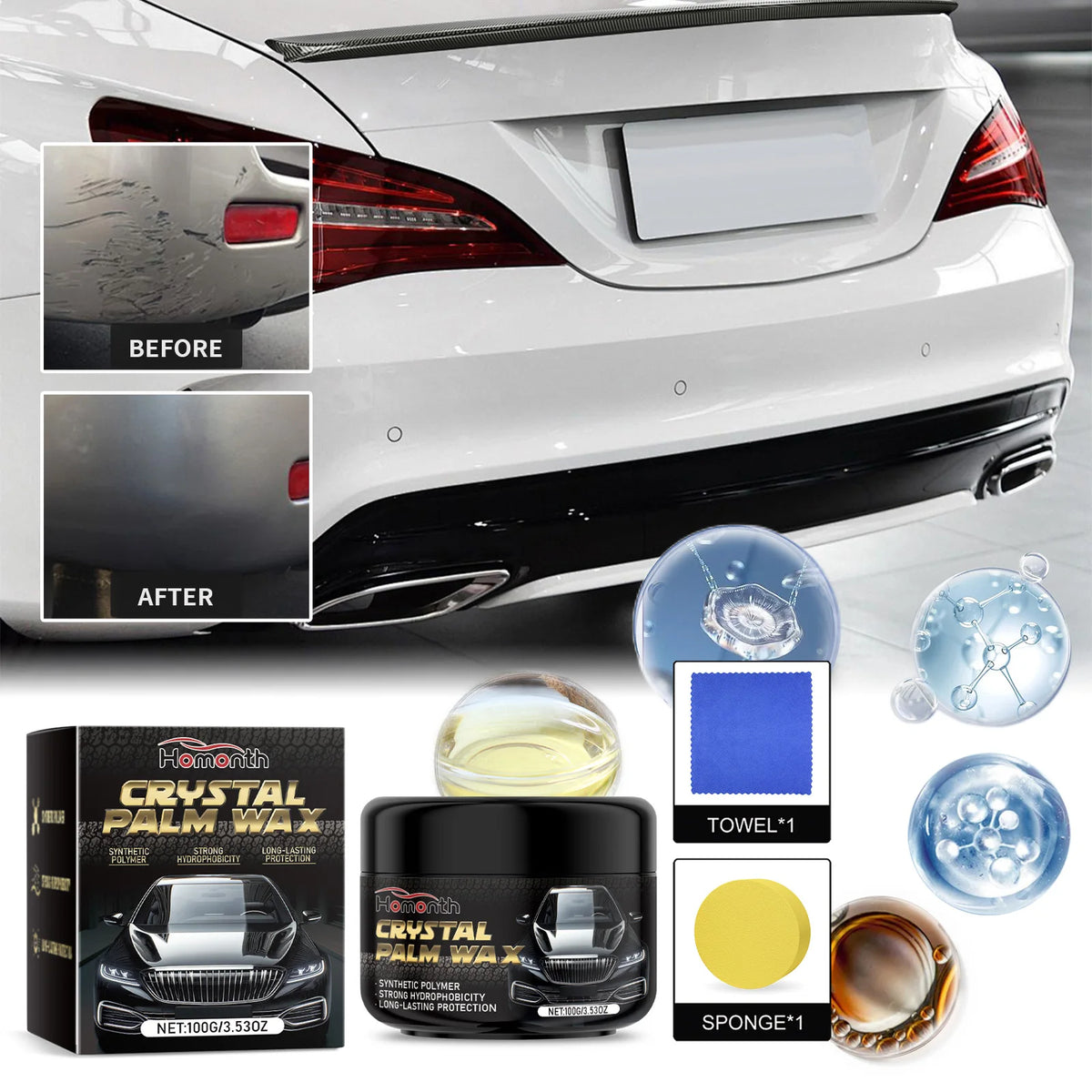 Car Scratch Polishing Paste & Paint Restoration Kit Car Polishing Paste P3