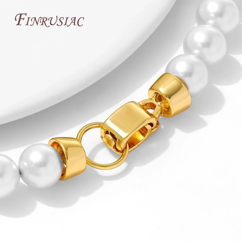 18K Gold Plated Brass Pearl Clasps – DIY Jewelry Findings Jewelry Clasp Findings P3