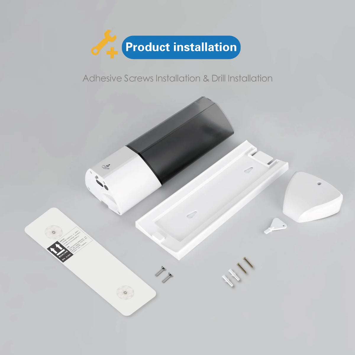 Bosharon 700ml Wall Mount Touchless Automatic Soap Dispenser Automatic Soap Dispenser P3