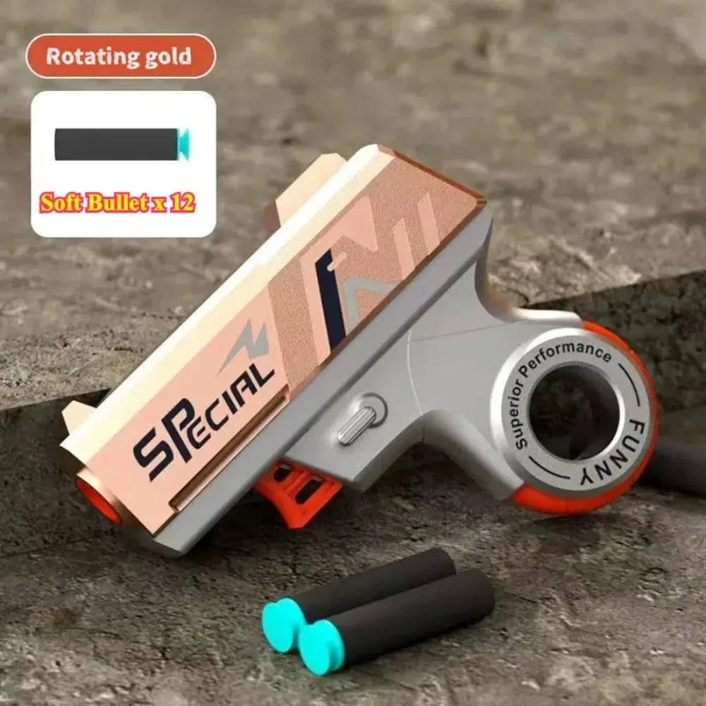 NOCCLILI Mini Soft Bullet Blaster – Interactive Shooting Toy Soft Bullet Blaster Toy P3