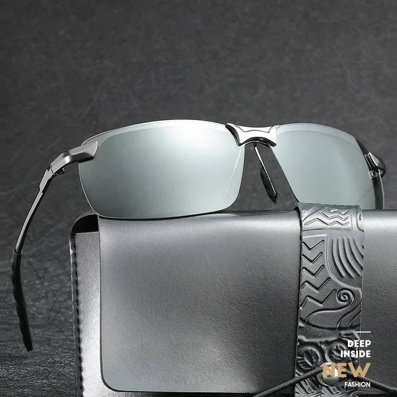 Men's Photochromic Polarized Sunglasses UV400 Day Night Polarized Sunglasses P3