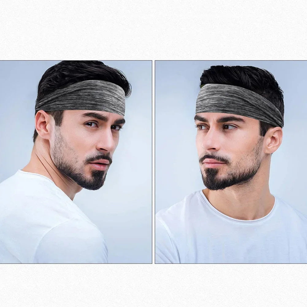 Elastic Sports Headband – Quick Dry Anti-Slip Sweatband Yoga Sports Headband P3