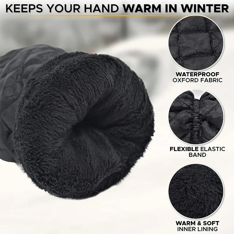 2-in-1 Car Ice Scraper Mitt | Waterproof Windshield Snow Tool Car Ice Scraper Mitt P3