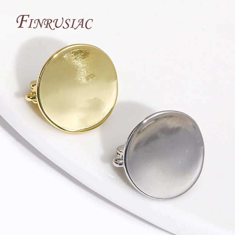 18K Gold Plated Earring Hooks – DIY Earwire Findings 19×14.5mm Earring Findings P3