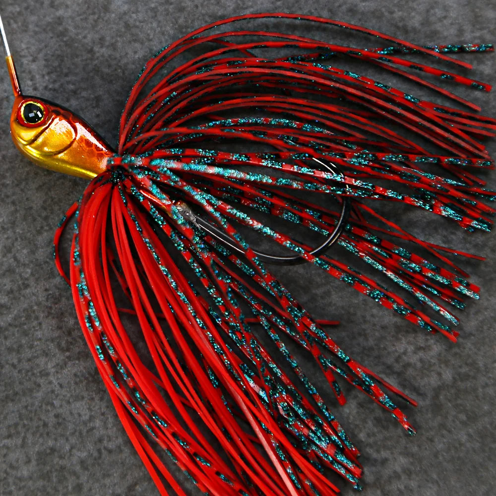 B&U Dual Blade Spinnerbait Lure – Bass & Pike Freshwater/Saltwater Spinnerbait Fishing Lure P3