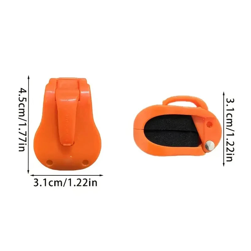 Wall-Mounted Fishing Rod Holder Clip Straps – 2-Pack Fishing Rod Holder P3