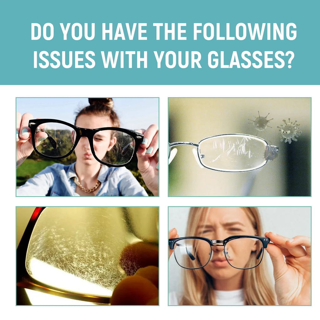 JAKEHOE Glasses Lens Cleaner Spray | Cleans & Restores Lenses Lens Cleaner Spray P3