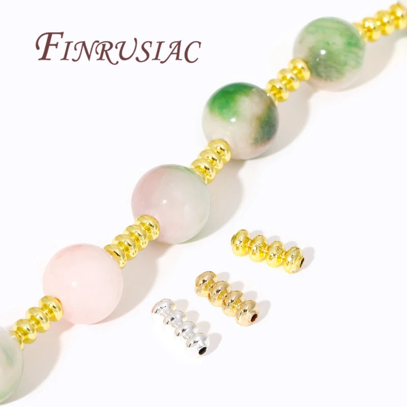 14K/18K Gold Plated Irregular Spacer Beads – DIY Jewelry Jewelry Spacer Beads P3
