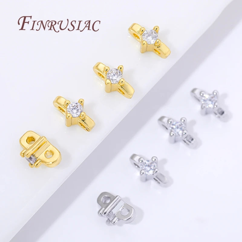 18K Gold Plated 2-Hole Spacer Beads | DIY Jewelry Making Jewelry Making Findings P3