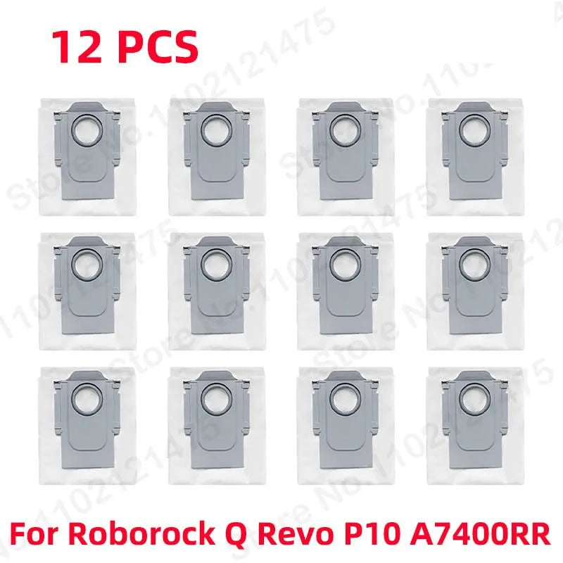 Roborock High-Capacity Dust Bags – Qrevo, P10, V20 Models Vacuum Dust Bags P3 12 PCS