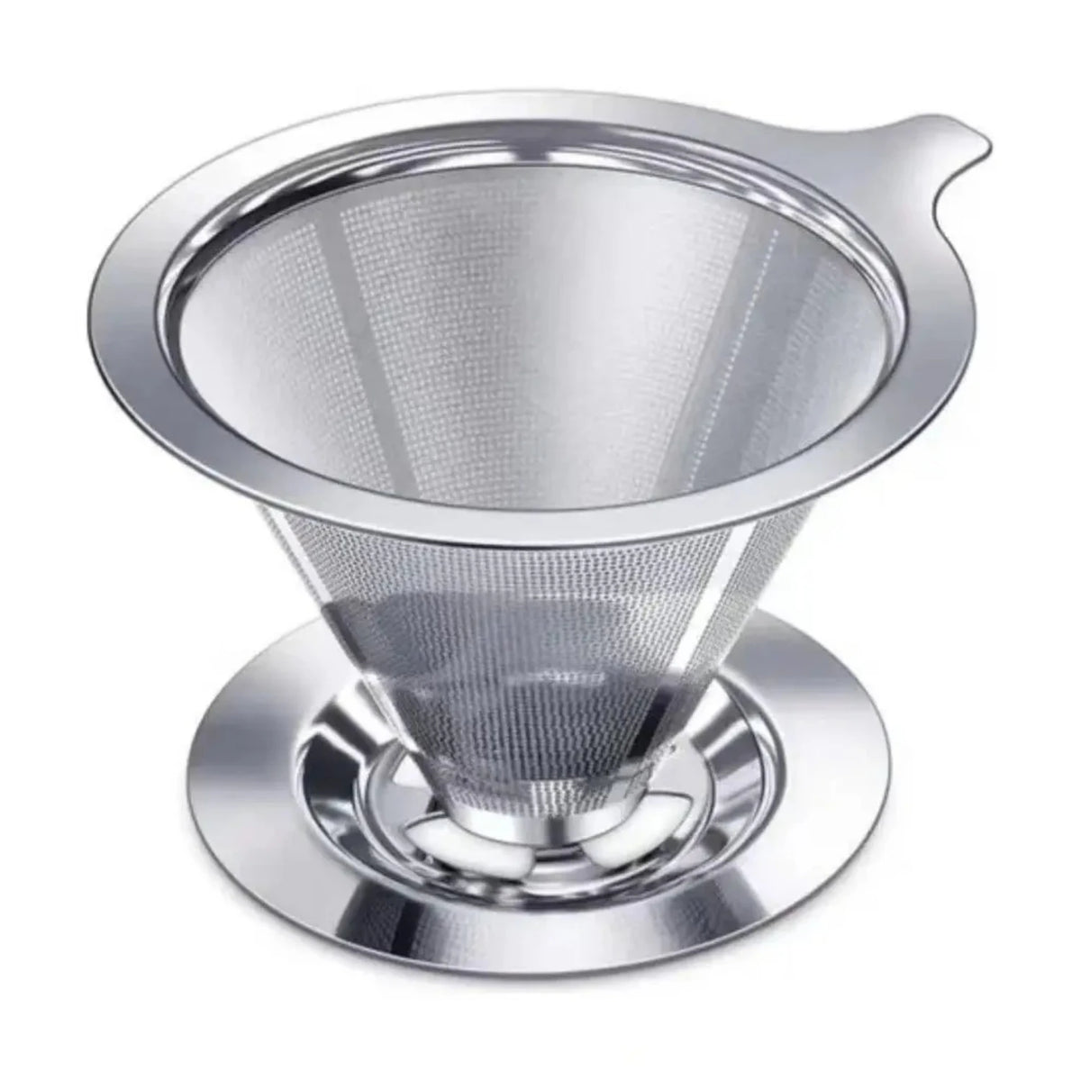 Large Reusable Stainless Steel Coffee Filter Strainer Coffee Filter Strainer P3 L