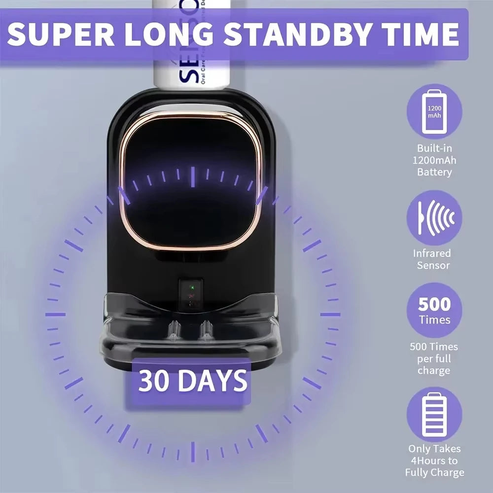Smart Auto Sensor Toothpaste Dispenser | 3 Mode Wall Mount Toothpaste Dispenser P3