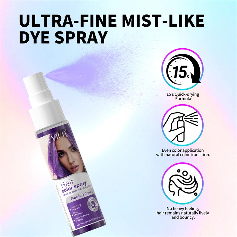 Sevich Temporary Hair Color Spray – Washable Party Dye 30ml Temporary Hair Color P3
