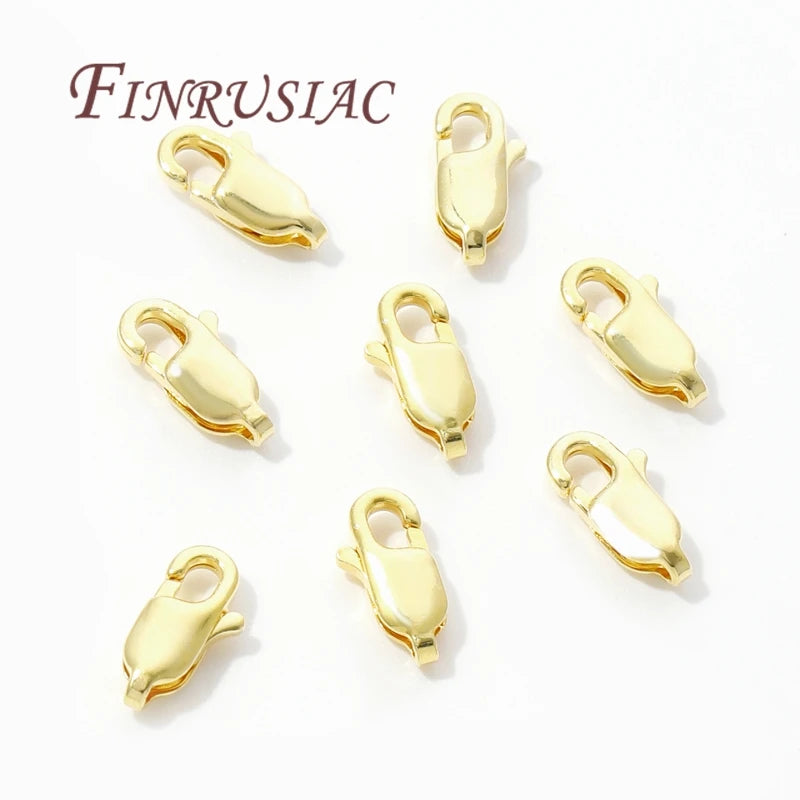18K Gold Plated Lobster Clasp – DIY Jewelry Findings & Fasteners Jewelry Clasp Finding P3