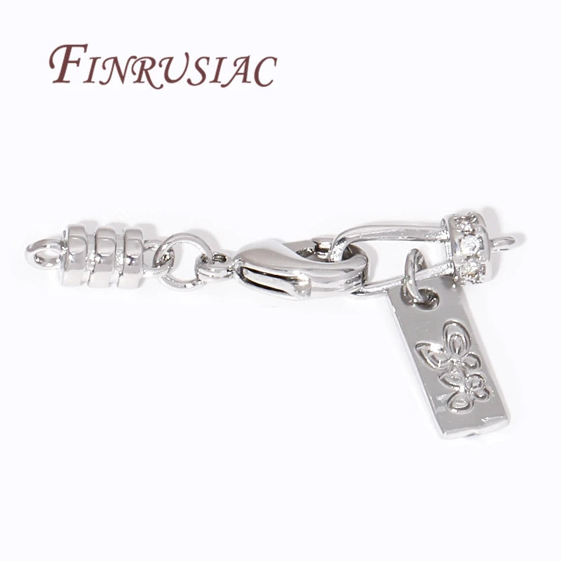 18K Gold Plated Brass Lobster Clasp End Connectors – DIY Jewelry Jewelry Findings P3