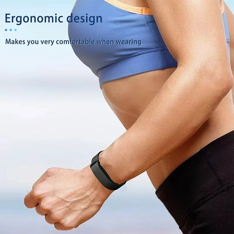 Soft Silicone Sport Watch Band for Fitbit | Sweatproof Loop Silicone Watch Band P3