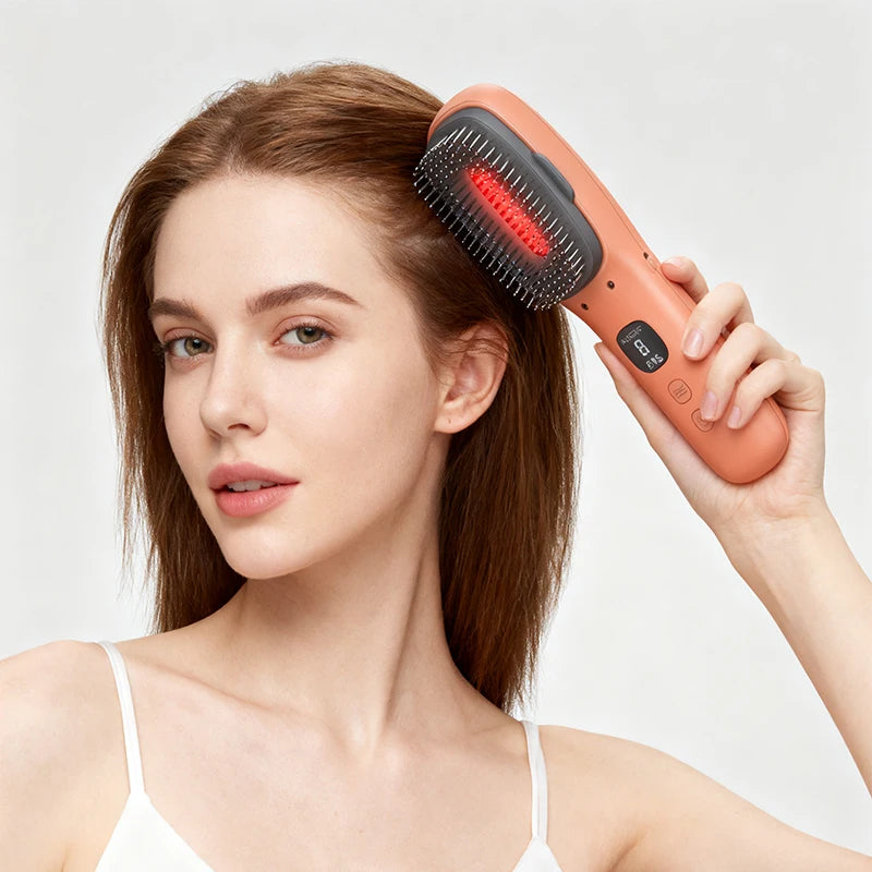 Electric Laser Hair Growth Brush with Infrared | Men & Women Laser Hair Growth Brush P3