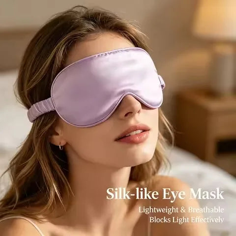 Double-Sided Silk Sleep Eye Mask – Light-Blocking Eyeshade Silk Sleep Mask P3