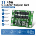 BMS 3S 12V 40A Lithium Battery Protection Board – 18650 Battery Protection Board P3 Default Title