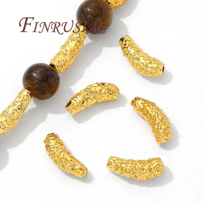 18K Gold Plated Spacer Beads – DIY Bracelet & Necklace Findings Jewelry Spacer Beads P3