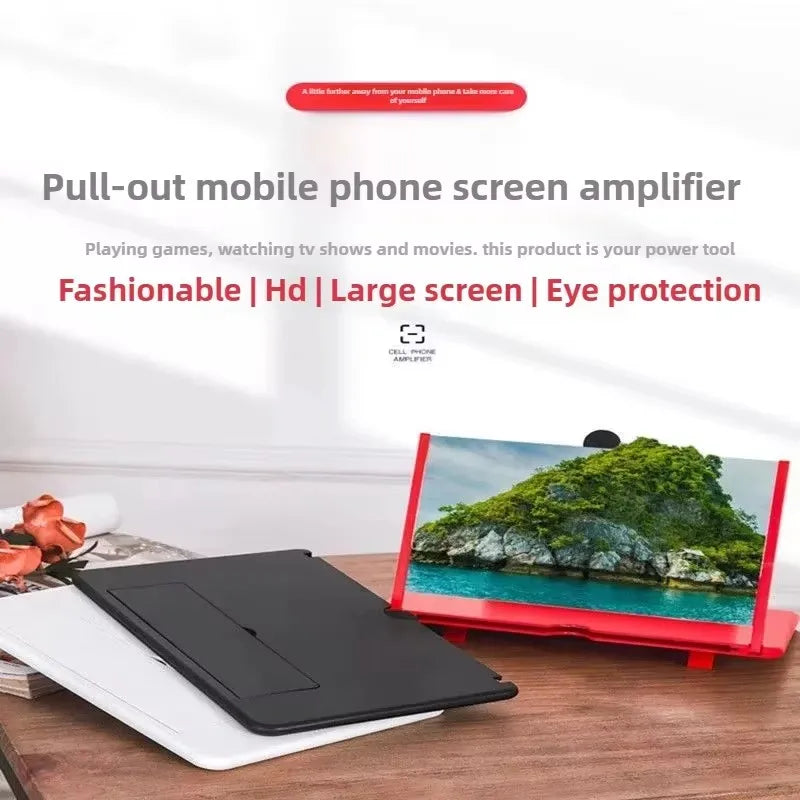 Phone Screen Magnifier 10/12" Ultra-HD Full-Screen Amplifier Phone Screen Magnifier P3