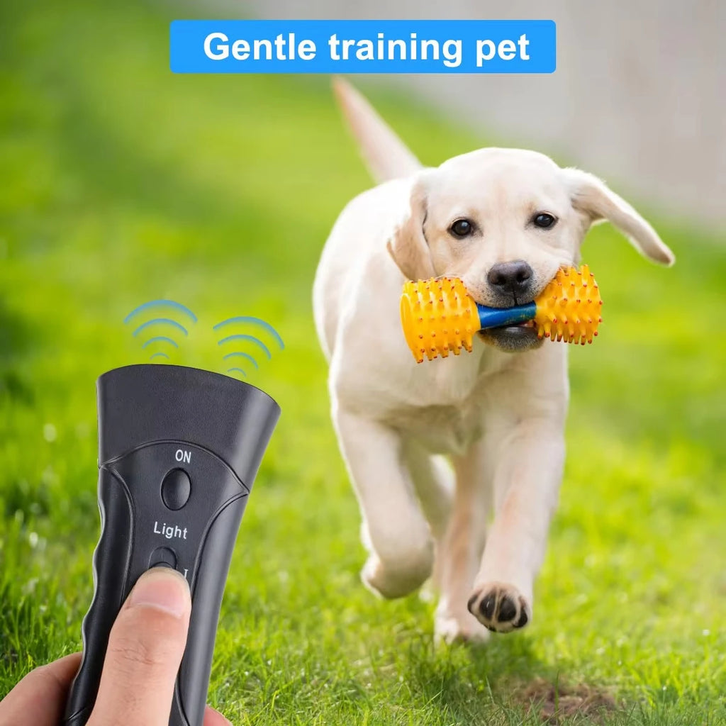 Ultrasonic LED Dog Repeller & Anti-Bark Training Device Dog Training Device P3