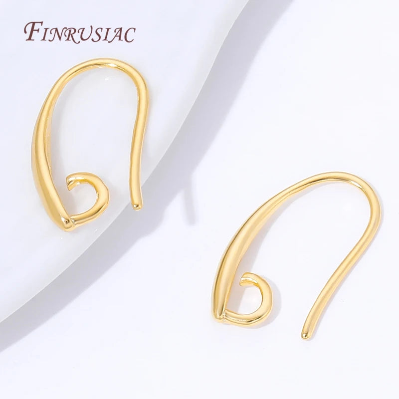 18K Gold Plated Hypoallergenic Earring Hooks | DIY Findings Earring Hooks Findings P3