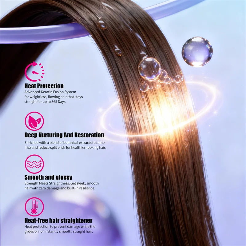 Sevich Keratin Hair Straightening Cream with Comb | 100ml Keratin Hair Cream P3