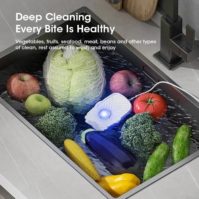 NOCCLILI Ultrasonic Fruit & Vegetable Cleaner Machine Produce Cleaner Machine P3