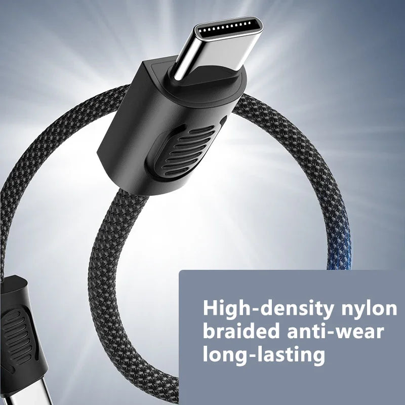 PD 60W Short USB-C Fast Charging Cable 18cm – iPhone & Android USB-C Charging Cable P3
