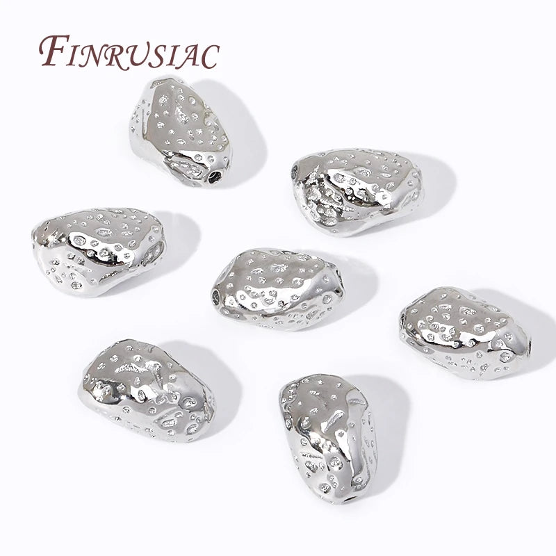 18K Gold Plated Irregular Spacer Beads | DIY Jewelry Making Jewelry Spacer Beads P3