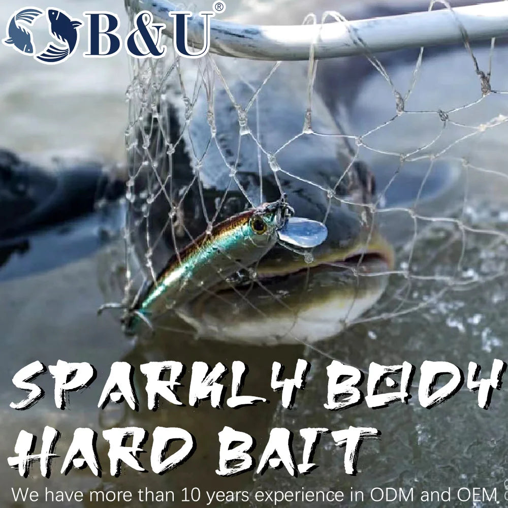 B&U 125mm SARUNA Floating Minnow Lure | Saltwater Swimbait Fishing Minnow Lure P3