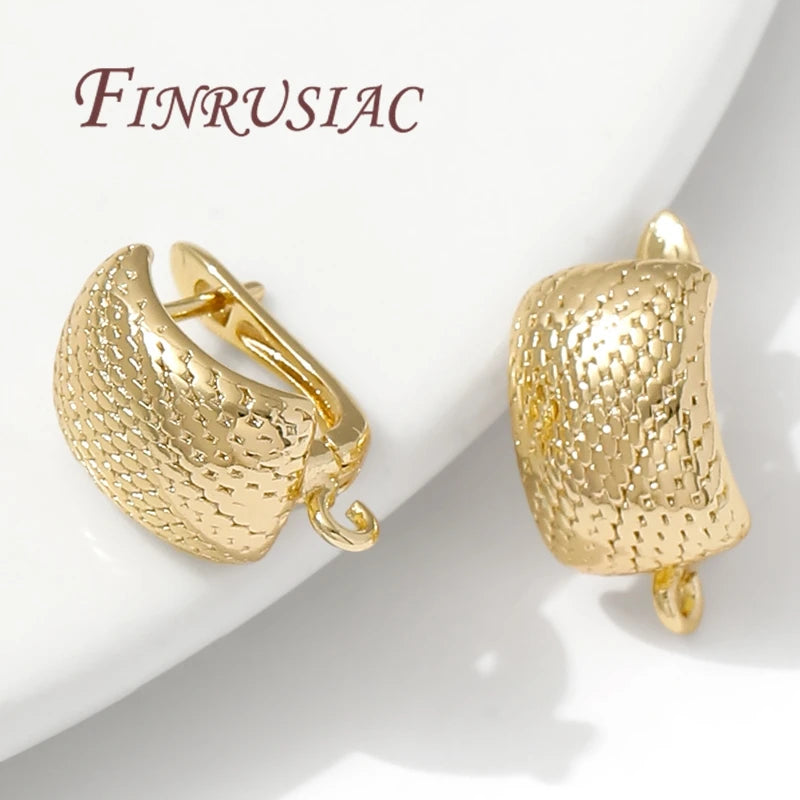 18K Gold Plated Earring Hooks – Hypoallergenic DIY Findings Earring Findings P3