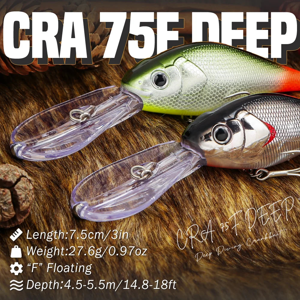 B&U UV Deep Diver Crankbait – Floating Hard Lure Pike & Zander Deep Diver Crankbait P3