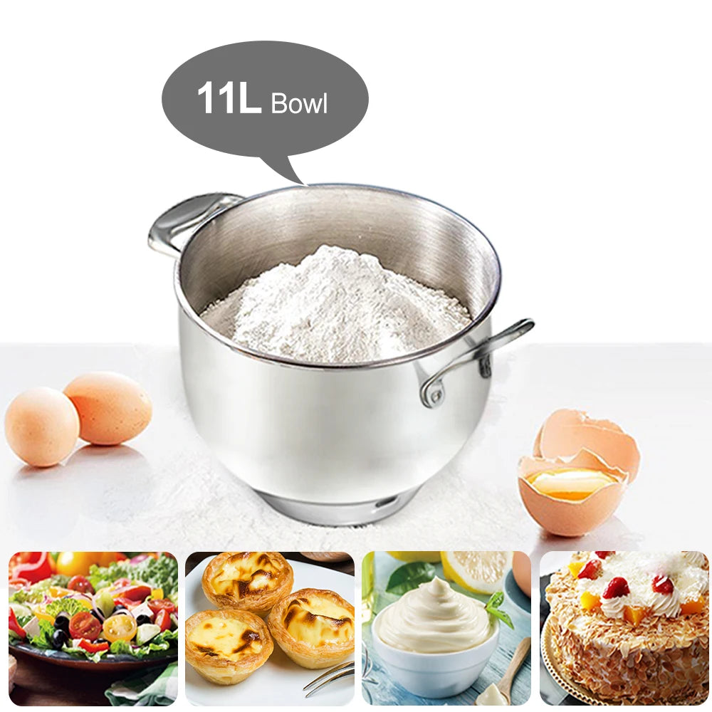 DUTRIEUX 2000W Stand Mixer 10L – Dough, Baking & Whipping Stand Mixer P3