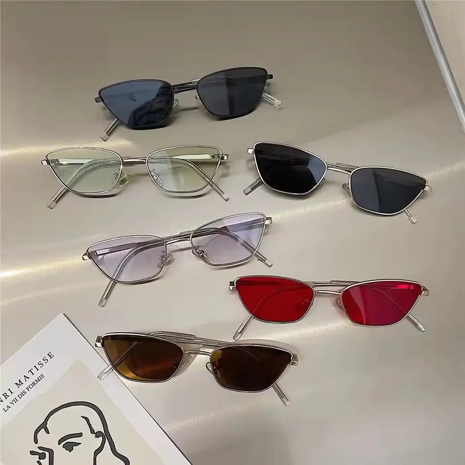 Retro Cat-Eye Sunglasses Women – UV Protection Metal Frame Cat-Eye Sunglasses P3