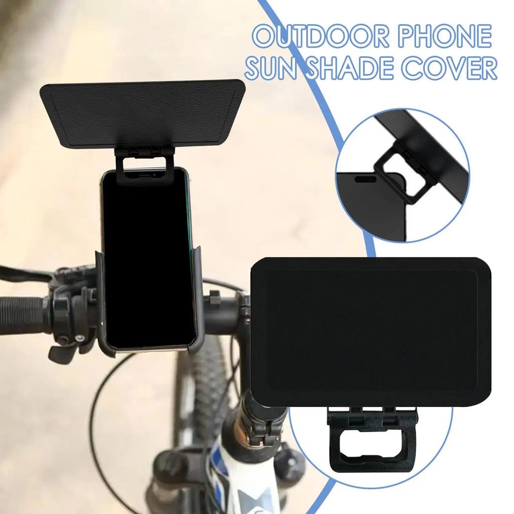 Foldable Phone Sun Shade – Anti-Glare UV Screen Visor Phone Screen Visor P3